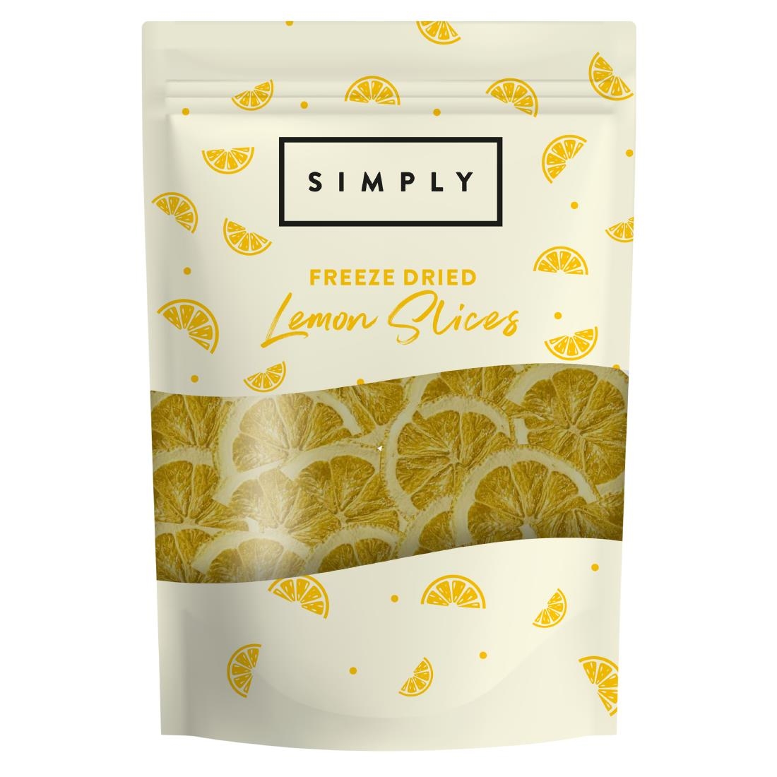 Simply Freeze Dried Lemon Slices 100g (KA636)