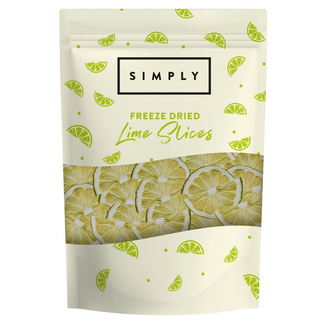 Simply Freeze Dried Lime Slices 100g (KA637)