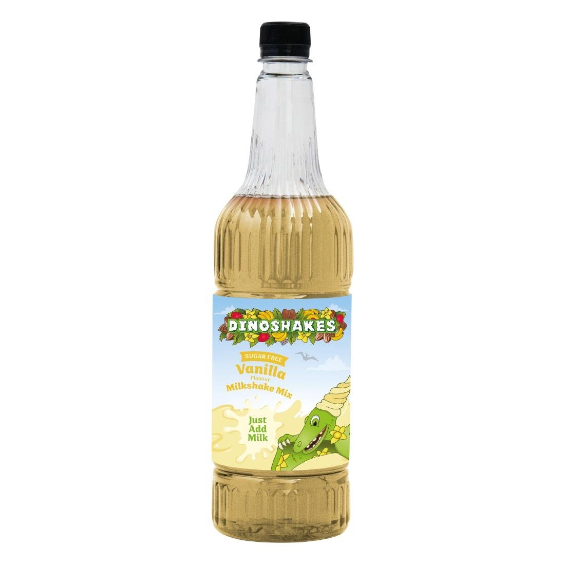 Dinoshakes Sugar Free Vanilla Milkshake Mix 1Ltr (KA727)