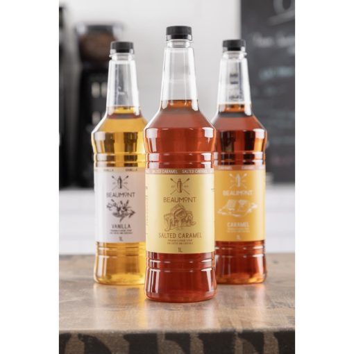 Beaumont Salted Caramel Syrup 1Ltr (KA745)