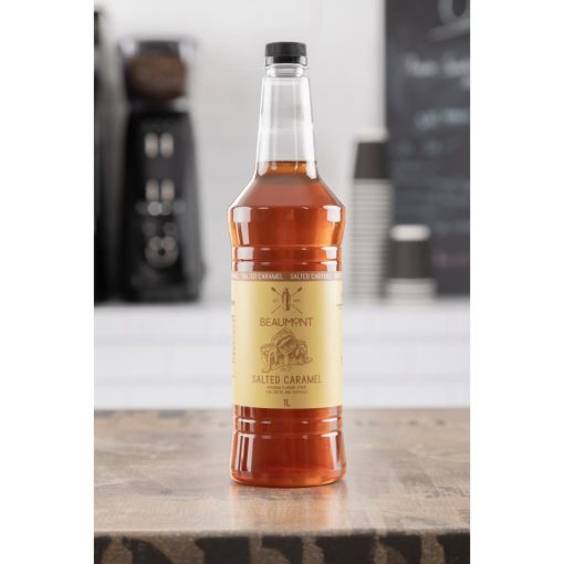 Beaumont Salted Caramel Syrup 1Ltr (KA745)
