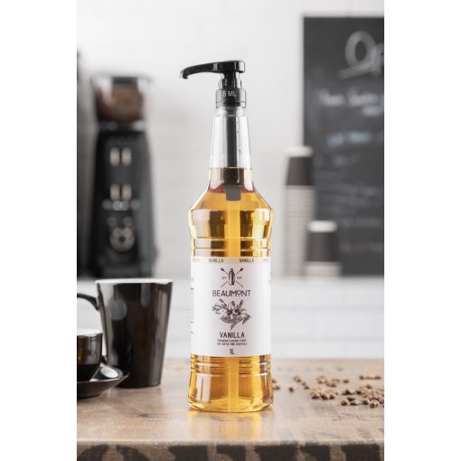 Beaumont Vanilla Syrup 1Ltr (KA746)