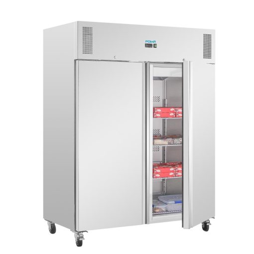 Polar U-Series Double Door Upright Freezer 1300Ltr (UA053)