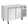 Polar U-Series Double Door Counter Fridge-Freezer 124Ltr (UA086)