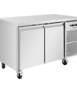 Polar U-Series Double Door Counter Fridge-Freezer 124Ltr (UA086)