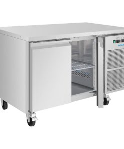 Polar U-Series Double Door Counter Fridge-Freezer 124Ltr (UA086)