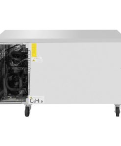 Polar U-Series Double Door Counter Fridge-Freezer 124Ltr (UA086)