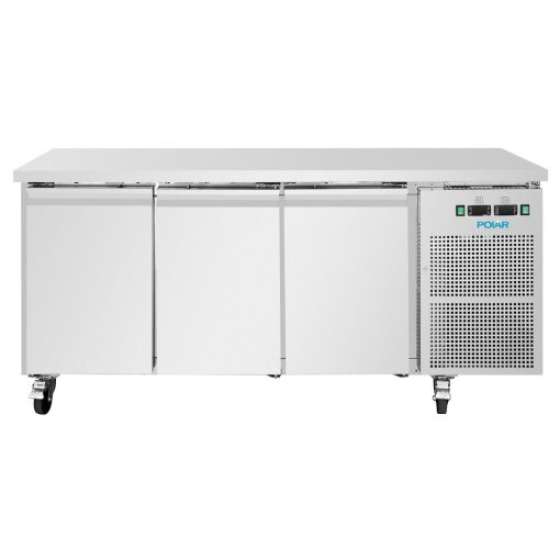 Polar U-Series Three Door Counter Fridge-Freezer 314Ltr (UA087)