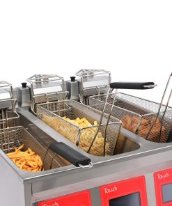 FriFri Touch 633 Electric Free Standing Triple Tank Filtration Fryer TL633M31G0 (CX899)