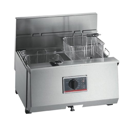 FriFri Profi- 10 Electric Countertop Fryer Single Tank Twin Baskets 9-2kW Three Phase (HS087-3PH)