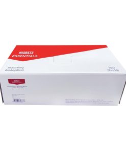 Nisbets Essentials Medium Duty Bin Bags Black 70Ltr 50 Pack (JA599)