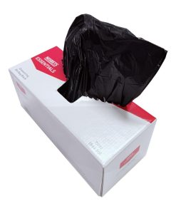 Nisbets Essentials Medium Duty Bin Bags Black 70Ltr 50 Pack (JA599)