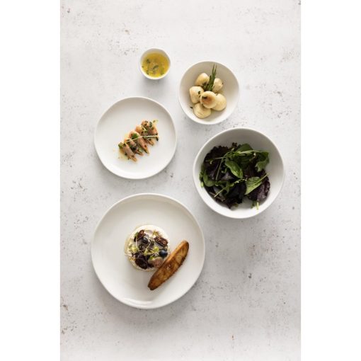 Olympia Chia Plates White 200mm 6 Pack (JB176)