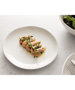 Olympia Chia Plates White 200mm 6 Pack (JB176)