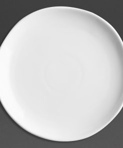 Olympia Chia Plates White 200mm 6 Pack (JB176)