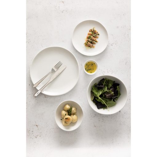 Olympia Chia Deep Bowls White 210mm 6 Pack (JB177)