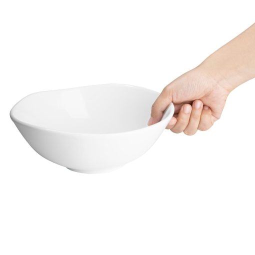 Olympia Chia Deep Bowls White 210mm 6 Pack (JB177)