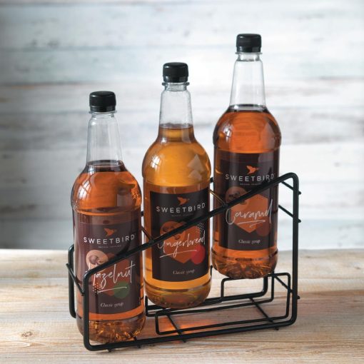 Sweetbird Syrup Bottle Display Rack Stand (JB377)