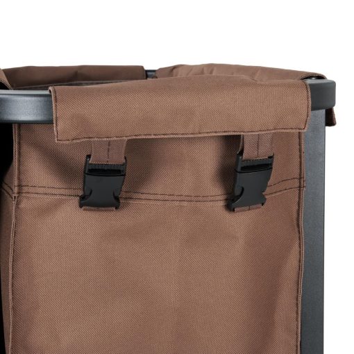 Jantex 2 Compartment Linen Trolley 2x100Ltr (JB760)