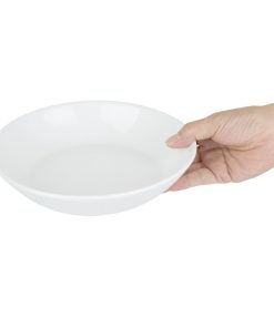 Olympia Chia Coupe Bowls White 220mm 4 Pack (JB899)
