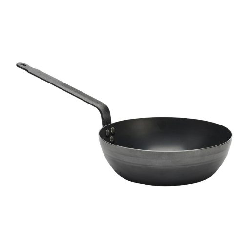 De Buyer Blue Carbon Steel Deep Round Pan 24cm (JB994)