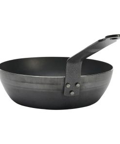 De Buyer Blue Carbon Steel Deep Round Pan 24cm (JB994)
