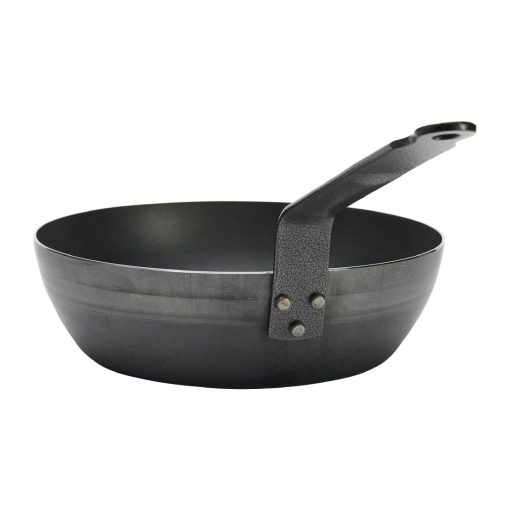 De Buyer Blue Carbon Steel Deep Round Pan 24cm (JB994)