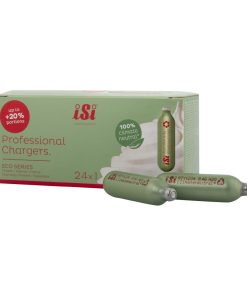 ISI Professional ECO Series Cream Whipper Charger Bulbs 8-4g Pack 24 (JC935)