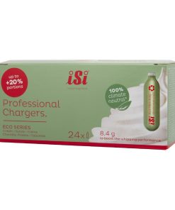 ISI Professional ECO Series Cream Whipper Charger Bulbs 8-4g Pack 24 (JC935)