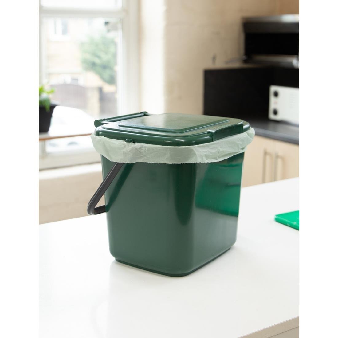 Robert Scott Food Waste Caddy Green 7Ltr (JD460)