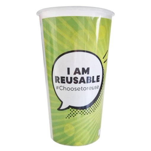 Event Cup by eGreen Green Design Pint to Brim 120 Pack (JE967)