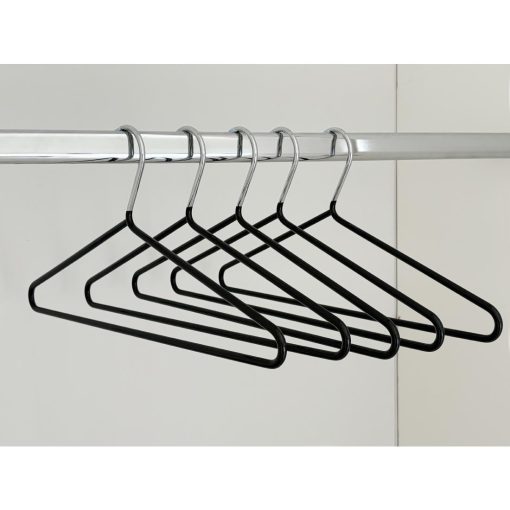 Commercial Hangers Heavy Duty Anti Slip Chrome Hangers 25 Pack (JF079)