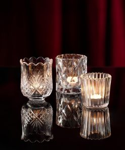 Artis Tealight Holders Diamond 70x75mm 6 Pack (JF820)