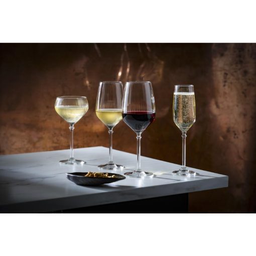 Royal Leerdam Bonheur White Wine Glasses 410ml 6 Pack (JF823)