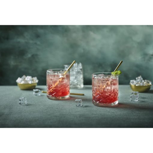 Royal Leerdam Splendor Double Old Fashioned Tumblers 350ml 6 Pack (JF825)