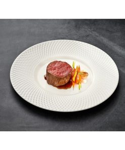 Bauscher Purity Reflections Coupe Plates 240mm 6 Pack (JF841)