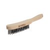 Faithfull Heavy Duty Wire Grill Brush 4 Row (JF947)
