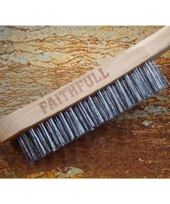 Faithfull Heavy Duty Wire Grill Brush 4 Row (JF947)