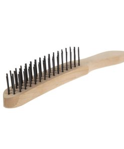 Faithfull Heavy Duty Wire Grill Brush 4 Row (JF947)