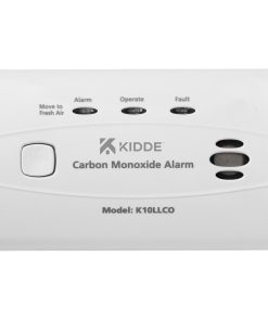 Kidde Carbon Monoxide Alarm with Ten Year Integrated Battery (JF992)