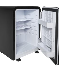 Corby Radley 40Ltr Solid Door Minibar Black (JK009)