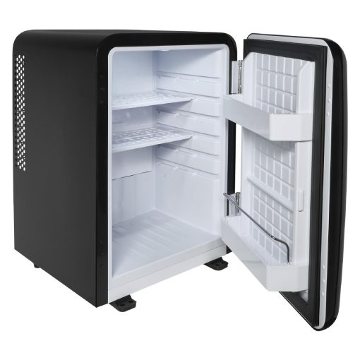 Corby Radley 40Ltr Solid Door Minibar Black (JK009)