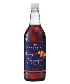 Sweetbird Fusions- Mango and Passionfruit Syrup with Vit B (KA755)