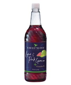 Sweetbird Fusions- Pink Guava and Lime Syrup with Vit C (KA756)