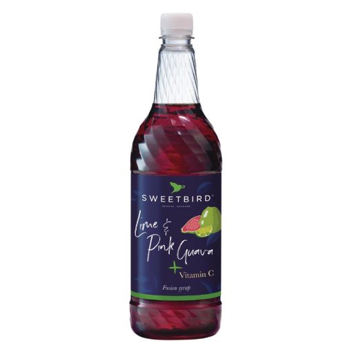 Sweetbird Fusions- Pink Guava and Lime Syrup with Vit C (KA756)