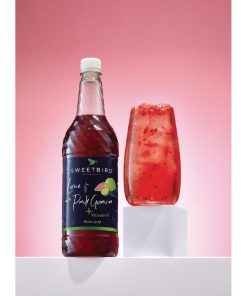Sweetbird Fusions- Pink Guava and Lime Syrup with Vit C (KA756)