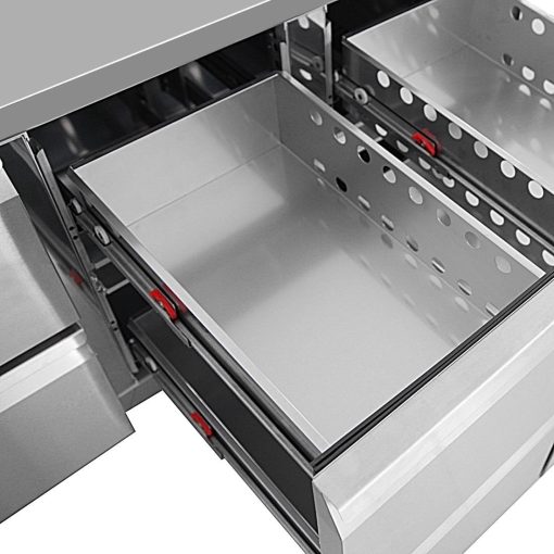 Polar U-Series Six Drawer Gastronorm Counter Fridge (UA101)
