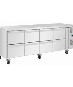 Polar U-Series Eight Drawer Gastronorm Counter Fridge (UA102)