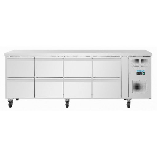 Polar U-Series Eight Drawer Gastronorm Counter Fridge (UA102)