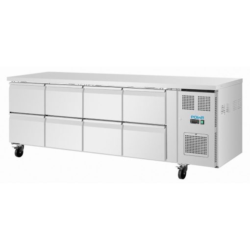 Polar U-Series Eight Drawer Gastronorm Counter Fridge (UA102)